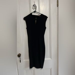 Black midi bodycon